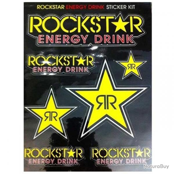 Feuille d'autocollants de rockstar