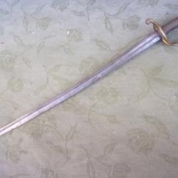 sabre modèle 1821   long. 90 cm