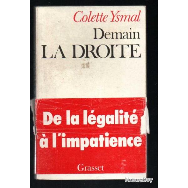 demain la droite de colette ysmal politique franaise