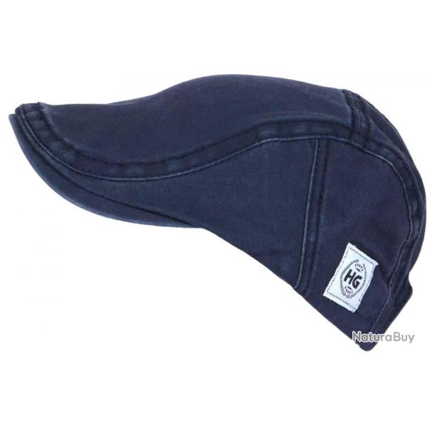 Beret Casquette Bleu Denim en Coton Tendance Homme et Femme Elyk Taille unique Bleu