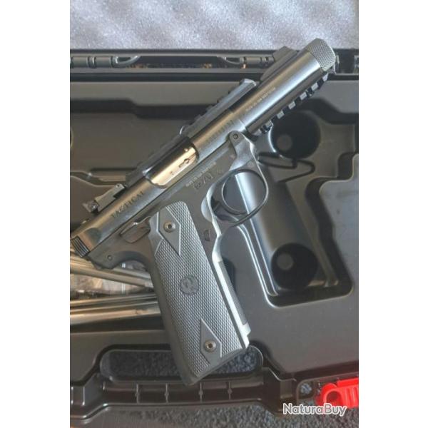 Pistolet ruger buck mark IV 22/45 tactical DISPONIBLE DE SUITE