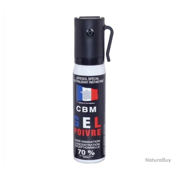 Arosol bombe de dfense lacrymogne Gel 25 ml OC Red Pepper