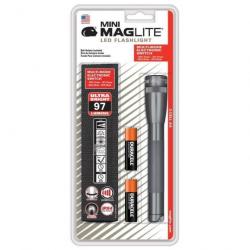 MAGLITE - Mini Maglite mod. SP2201HL - Lampe de Poche LED Métal - Noire