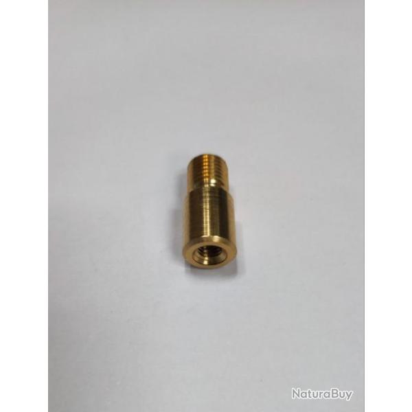 ADAPTATEUR EN LAITON BALLISTOL POUR TIGE DE NETTOYAGE 8-32 VERS 1/8"