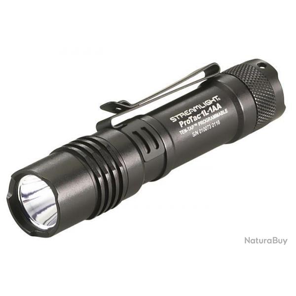 Lampe STREAMLIGHT PROTAC 1L-1AA - avec piles - Noir - 350 LUMENS