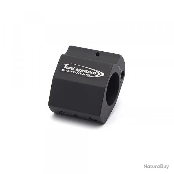TONI SYSTEM - GAS BLOCK REGLABLE - diametre .750" (19.05mm) pour AR15