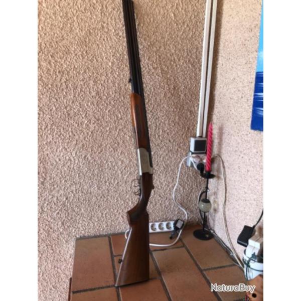 FUSIL superpos  VERNEY CARRON CAL 12 trs bon tat