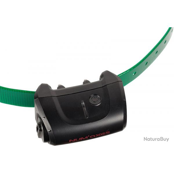 COLLIER SUP. DE DRESSAGE NUM'AXES CANICOM 5 VERT FONCE