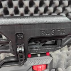 RUGER RIMFIRE  -Appui joue Busc Ruger RPR Rimfire avec rehausse de +2cm - Impression 3D