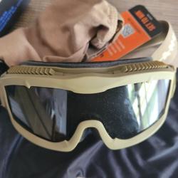 MASQUE AIRSOFT AERO THERMAL TAN SMOKE ECRAN FUME LANCER TACTICAL