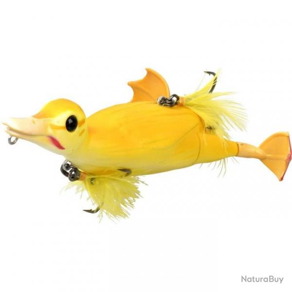 LEURRE DUR TOPWATER SAVAGE GEAR 3D SUICIDE DUCK 10,5CM 28G FLOATING YELLOW