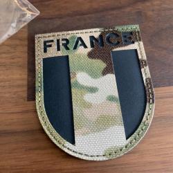 Écusson France Patch drapeau Velcro Camo Camouflage