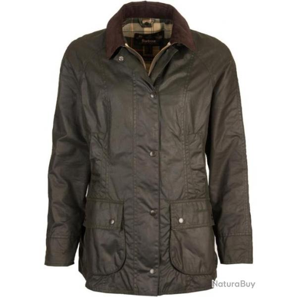 Veste Femme Barbour Classic Beadnell Olive 38 olive