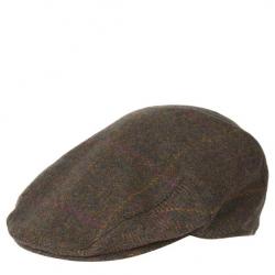 Casquette Barbour Tweed Crieff Olive/Purple/Yellow 58