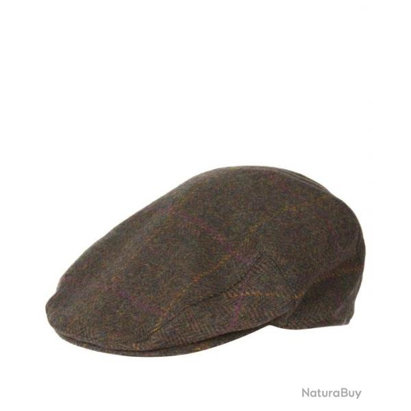 Casquette Barbour Tweed Crieff Olive/Purple/Yellow 58