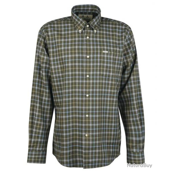 Chemise Barbour Coll Thermo Olive