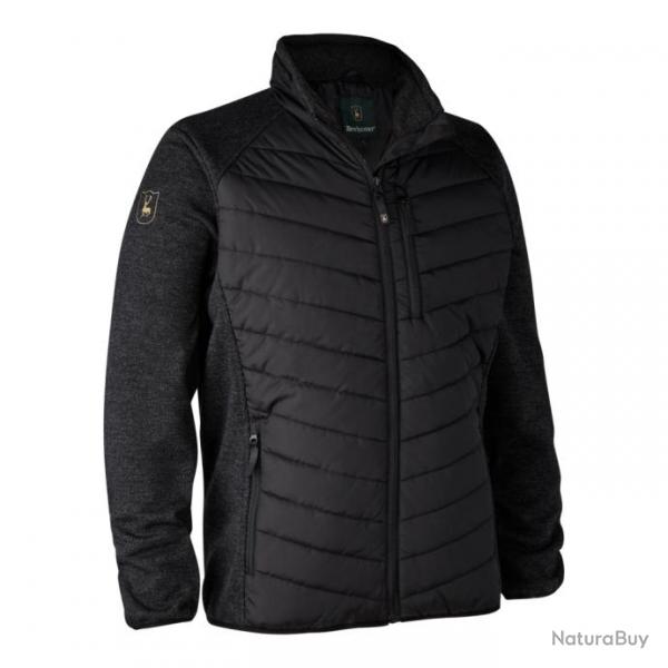 Veste gilet Noire Moor Deerhunter