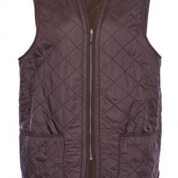 Gilet Barbour Polarquilt Waistcoat/ Zip-in-liner Marron M marron