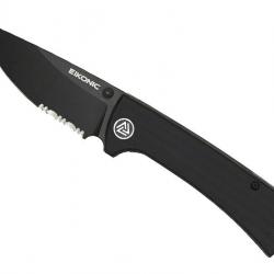 EIKONIC RCK9 G10 NOIR PVD SEMI-DENTEE