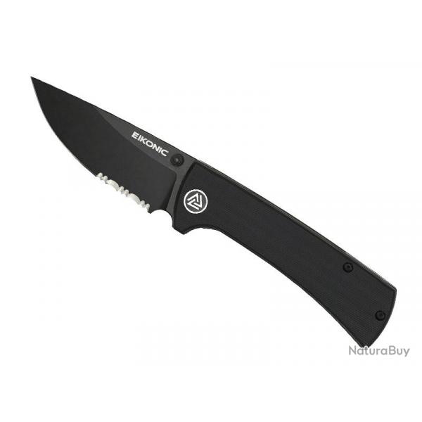 EIKONIC RCK9 G10 NOIR PVD SEMI-DENTEE