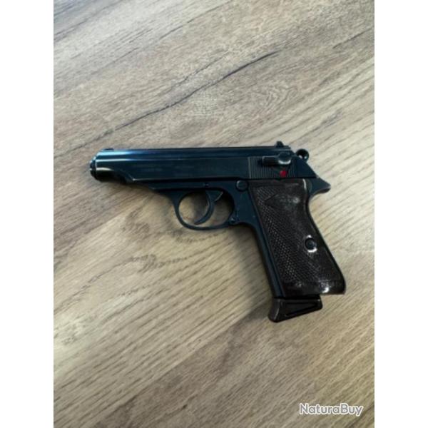 Pistolet Walther PP 380 ACP fabrication Manurhin