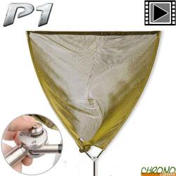 Epuisette Solar P1 Bow-Loc 42'' Manche 2 parties