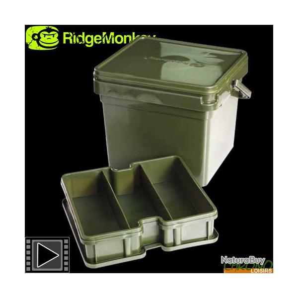 Seau RidgeMonkey Compact Bucket System 7.5L