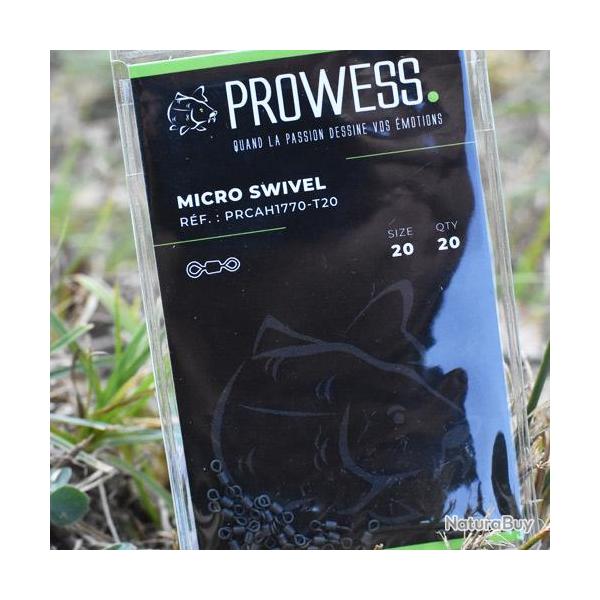 Emerillon Prowess Micro Swivel (par 20)