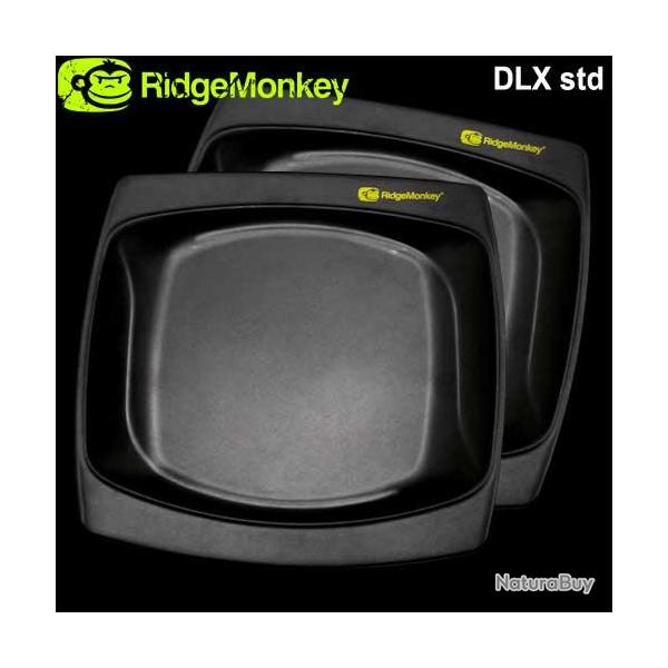 Assiette RidgeMonkey DLX Standard Plate Twin Pack