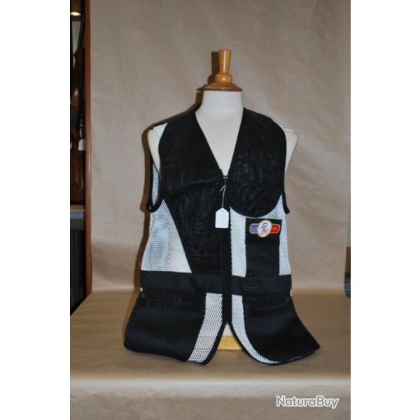 Gilet Shoot Off pb style taille L noir et blanc