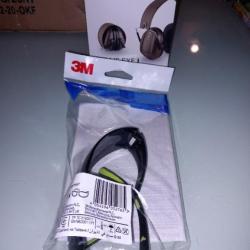 Vends casque anti bruit bull's eye 3M et lunettes de protection 3M