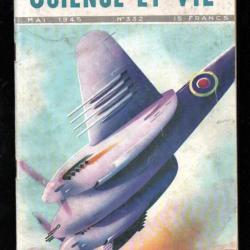 science et vie 332  mai 1945 , v1 et v2, neutron contre le cancer ?, la bataille des ponts,