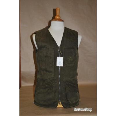 Gilet Aéronautique Militaire Taille 48 - Blouson D'aviateur Bleu, Occasion Très Bon état