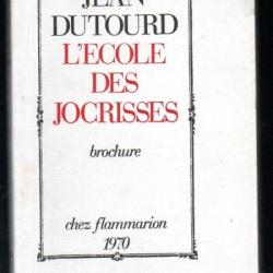 l'école des jocrisses de jean dutourd numéroté