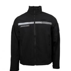 Veste Softshell Sécurité Privée avec bandes HV