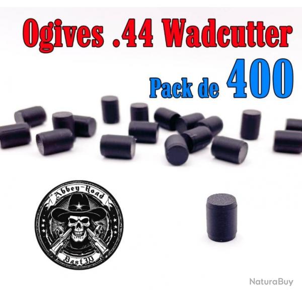 Balle tir rduit .44 ogive Wadcutter plastique - Pack de 400 - Bast3D