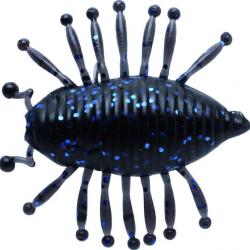 Leurre Illex Magic Woodlouse 1.18" - 3cm 1.16g Black/W/Blue