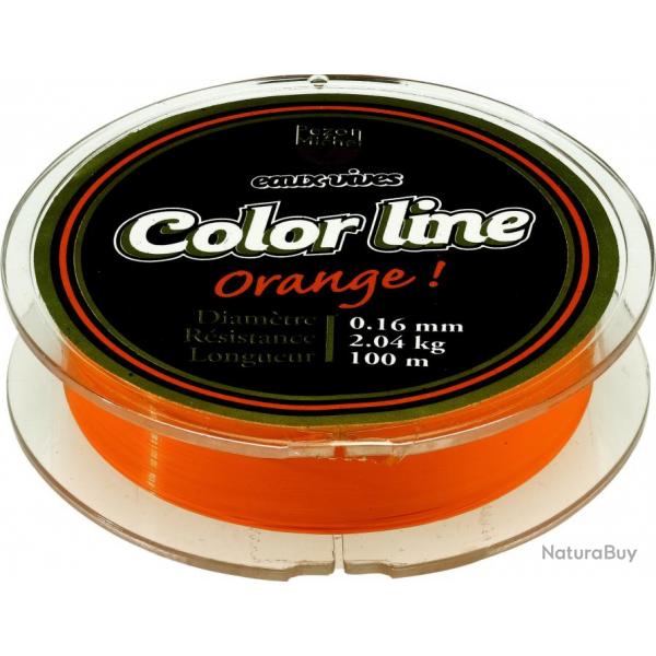 Nylon Pezon & Michel Eaux Vives Color Line Orange 16,5/100-2KG