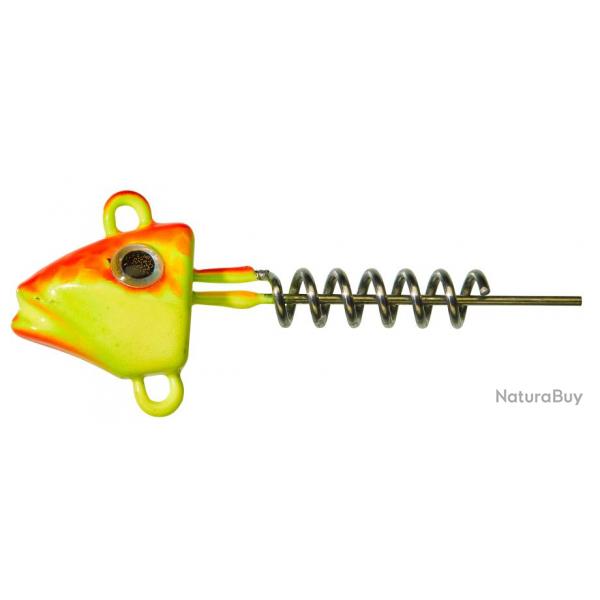 Tte plombe Gunki G'Fish Screw Orange/Fluo Yellow 7G