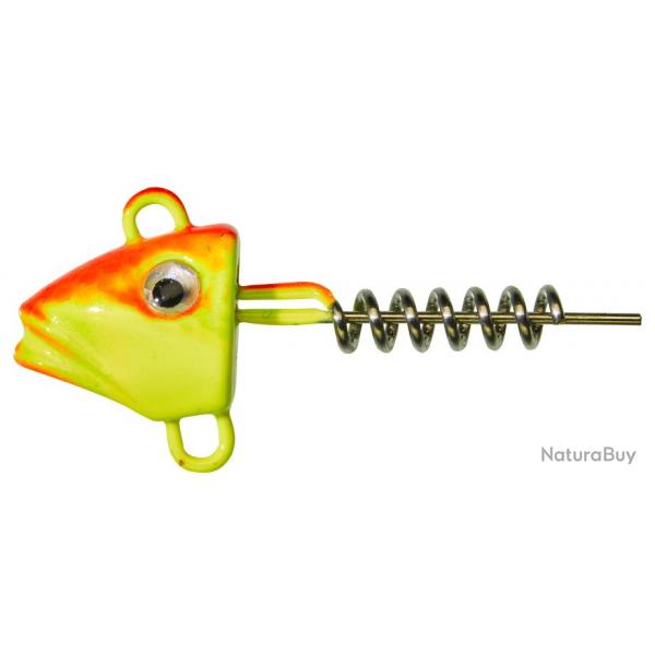 Tte plombe Gunki G'Fish Screw Orange/Fluo Yellow 15G