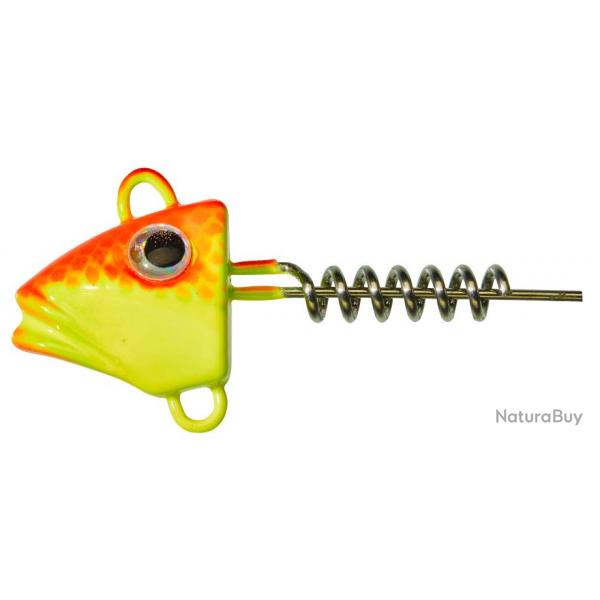 Tte plombe Gunki G'Fish Screw Orange/Fluo Yellow 30G