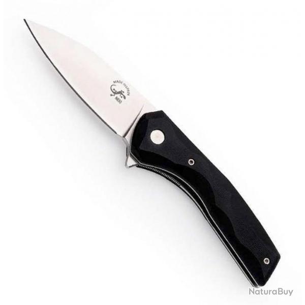 Couteau Salamandra "Clip" G10 noir 11 cm [Salamandra]