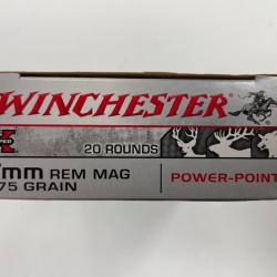 WINCHESTER CAL 7 RM 175GR POWER POINT BOITE DE 20 BALLES(VENDU PAR 2 BOITES)