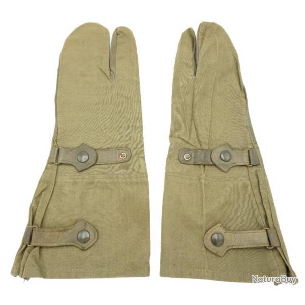 Paire de Gants originale allemande troupes motorises WW2 - 1941