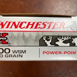 WINCHESTER 300 WSM 180 GR POWER POINT GR BOITE DE 20 BALLES(VENDU PAR 2 BOITES)