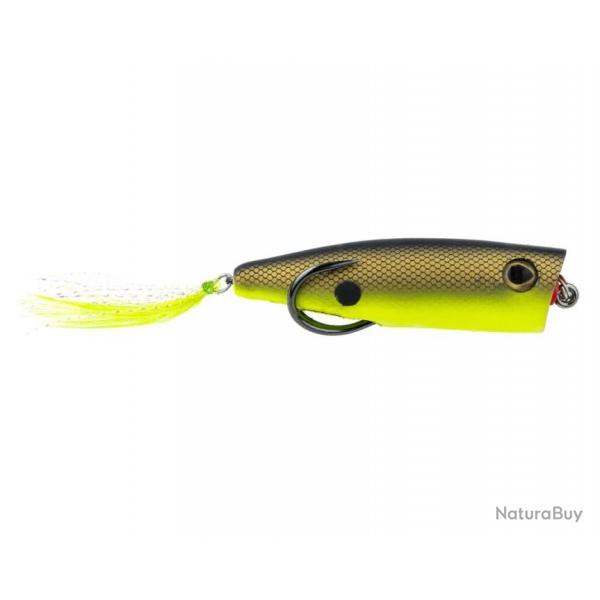 Leurre Souple Snag Proof Popper Zoo Pop 7cm 10,5g 7cm Chartreuse Shad