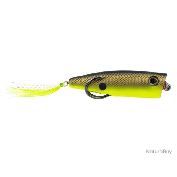 Leurre Souple Snag Proof Popper Zoo Pop 7cm 10,5g 7cm Chartreuse Shad