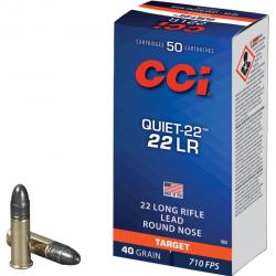 CCI QUIET 22 40GR 22LR X50