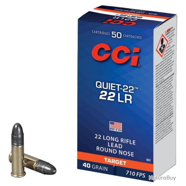 CCI QUIET 22 40GR 22LR X50