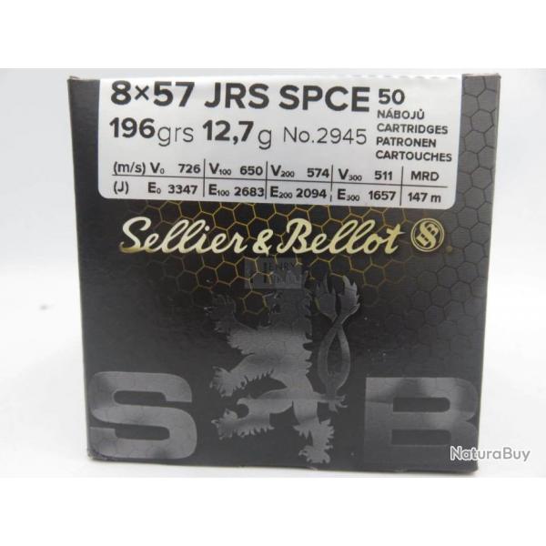 SELLIER BELLOT 8X57 JRS SPCE 196GR X50